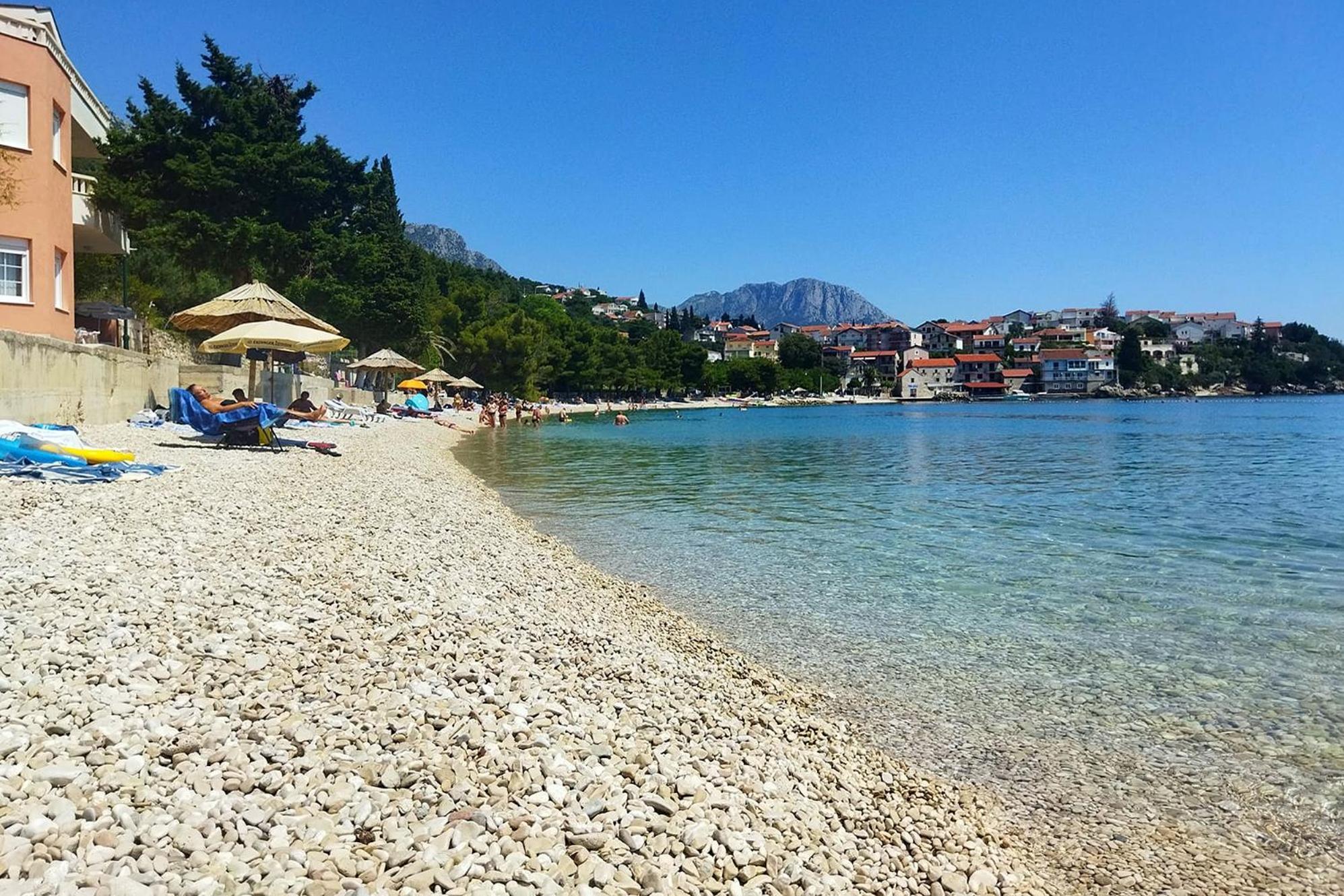 Apartments by the sea Podaca, Makarska - 2612 Bagian luar foto